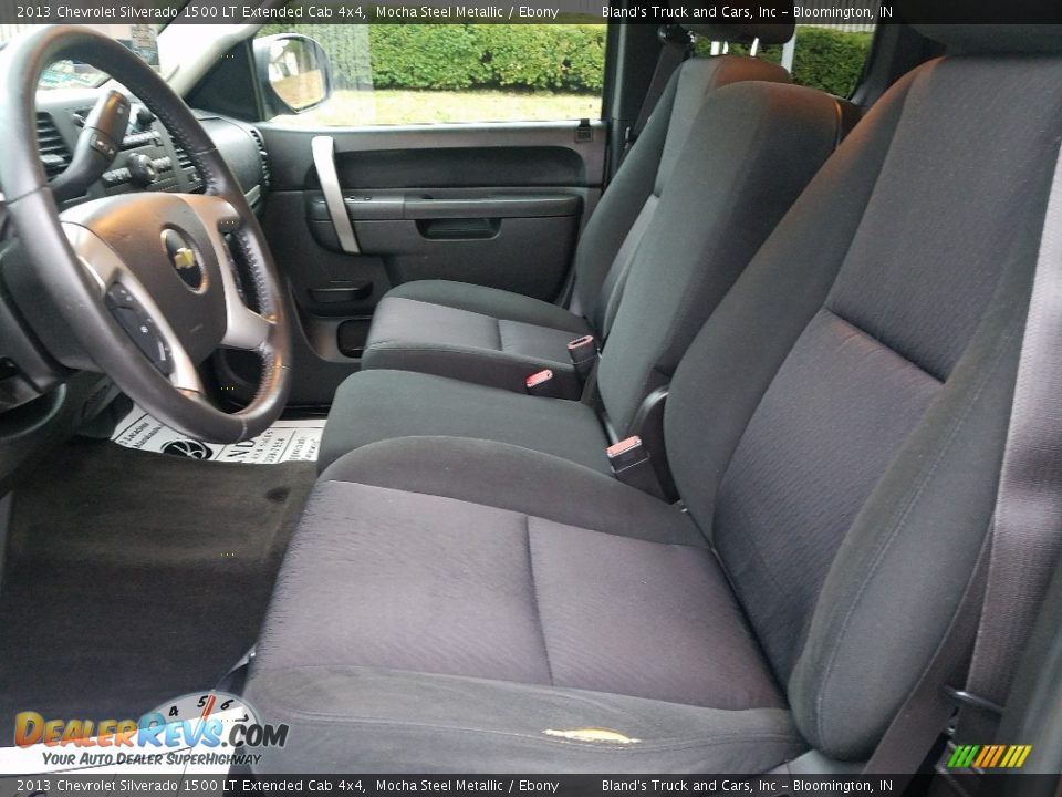 2013 Chevrolet Silverado 1500 LT Extended Cab 4x4 Mocha Steel Metallic / Ebony Photo #19