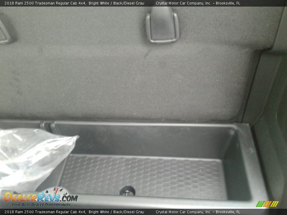 2018 Ram 2500 Tradesman Regular Cab 4x4 Bright White / Black/Diesel Gray Photo #10