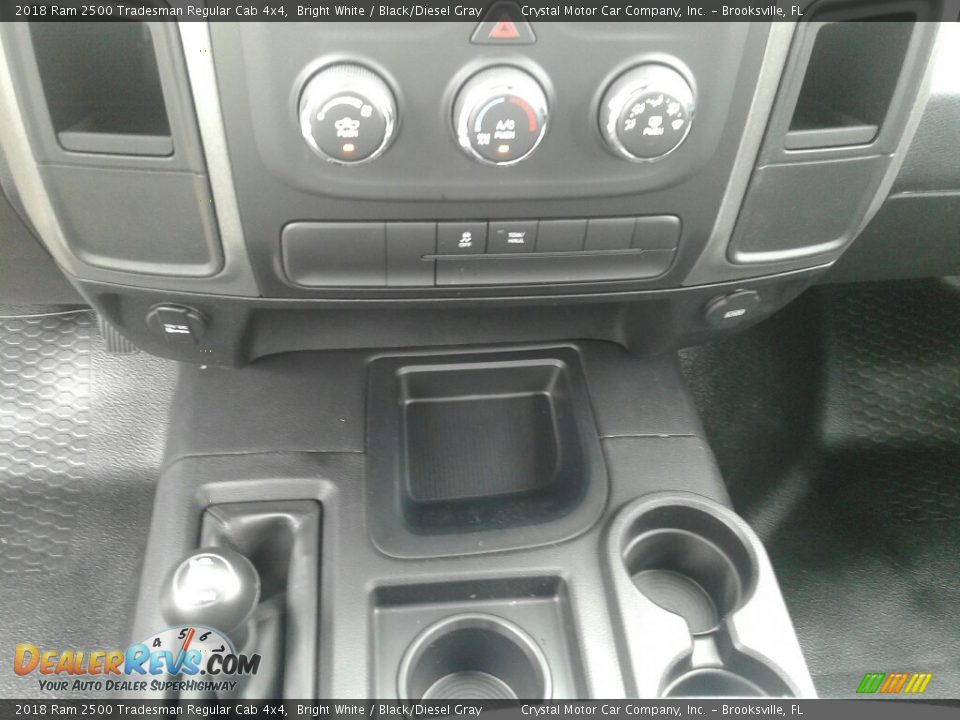 2018 Ram 2500 Tradesman Regular Cab 4x4 Bright White / Black/Diesel Gray Photo #15