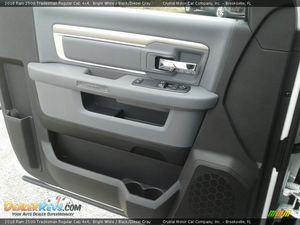 2018 Ram 2500 Tradesman Regular Cab 4x4 Bright White / Black/Diesel Gray Photo #16