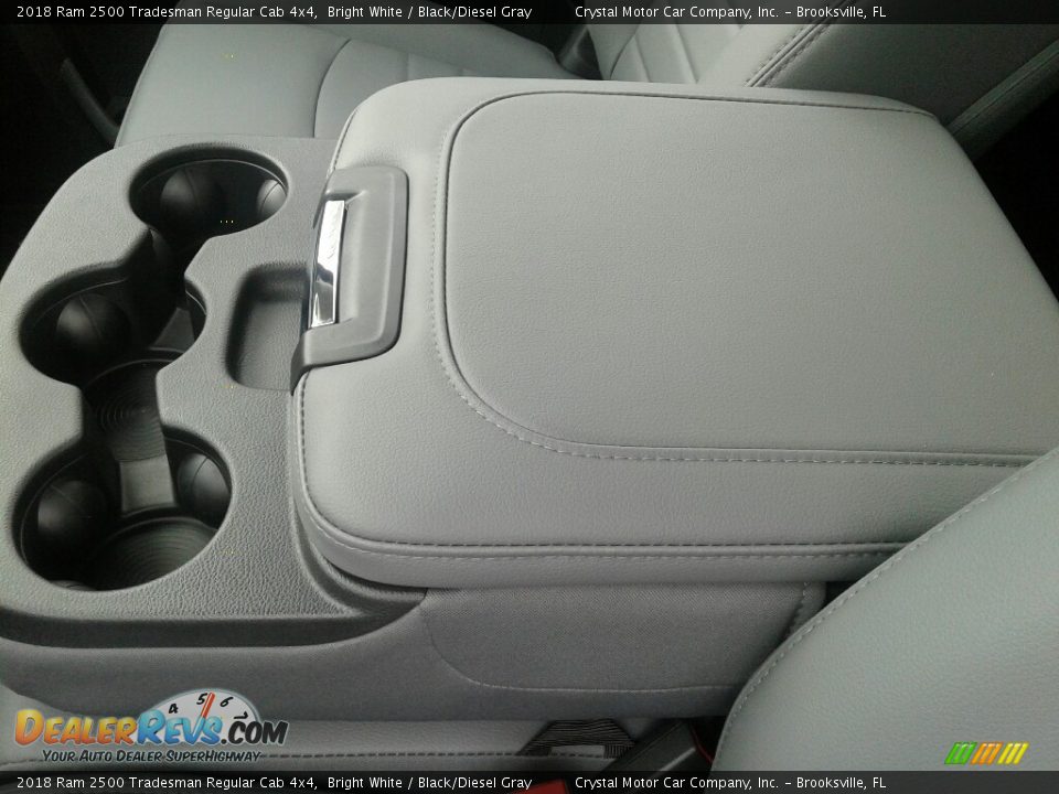 2018 Ram 2500 Tradesman Regular Cab 4x4 Bright White / Black/Diesel Gray Photo #17