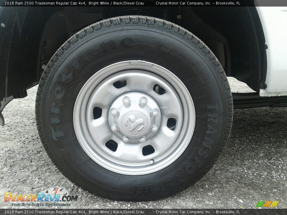 2018 Ram 2500 Tradesman Regular Cab 4x4 Bright White / Black/Diesel Gray Photo #19