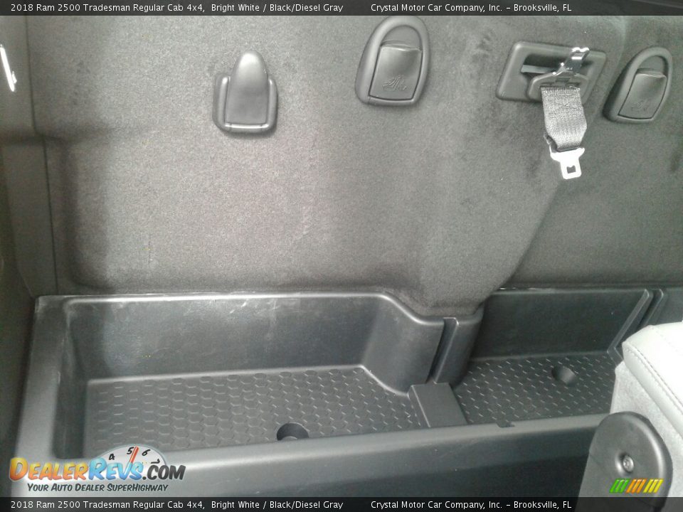 2018 Ram 2500 Tradesman Regular Cab 4x4 Bright White / Black/Diesel Gray Photo #20