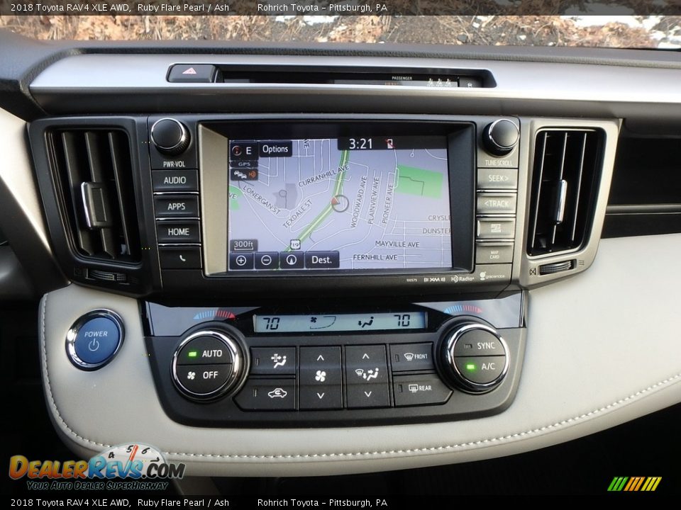 Controls of 2018 Toyota RAV4 XLE AWD Photo #13
