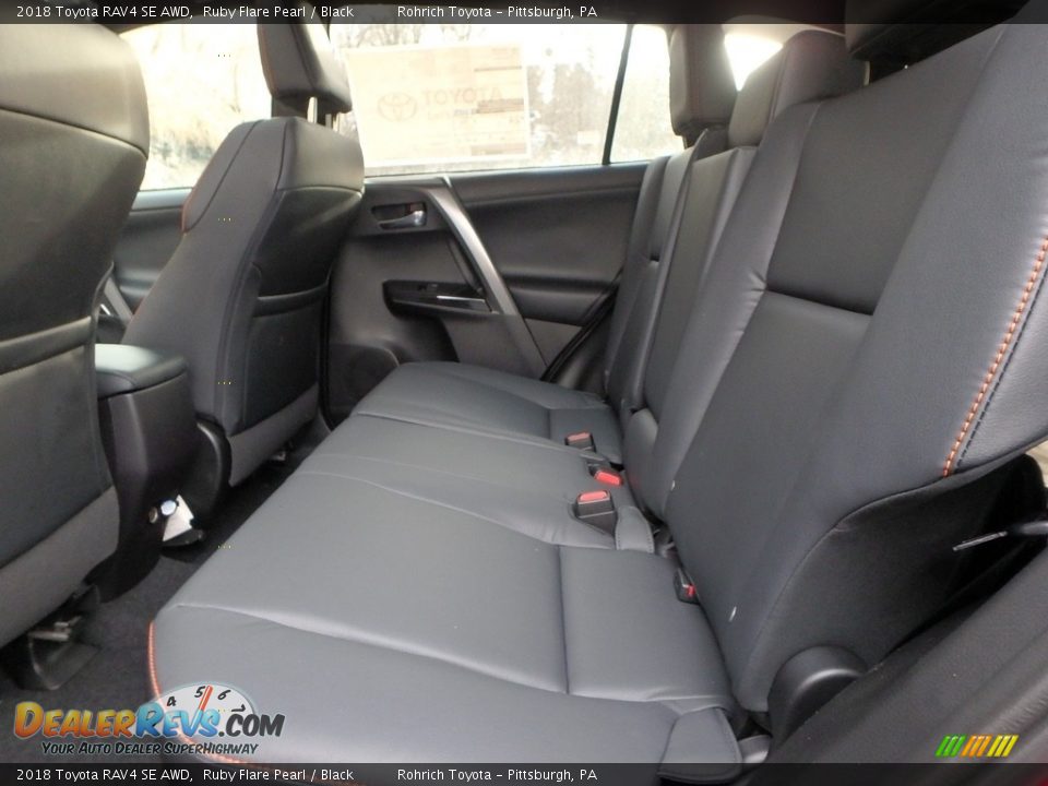 Rear Seat of 2018 Toyota RAV4 SE AWD Photo #7