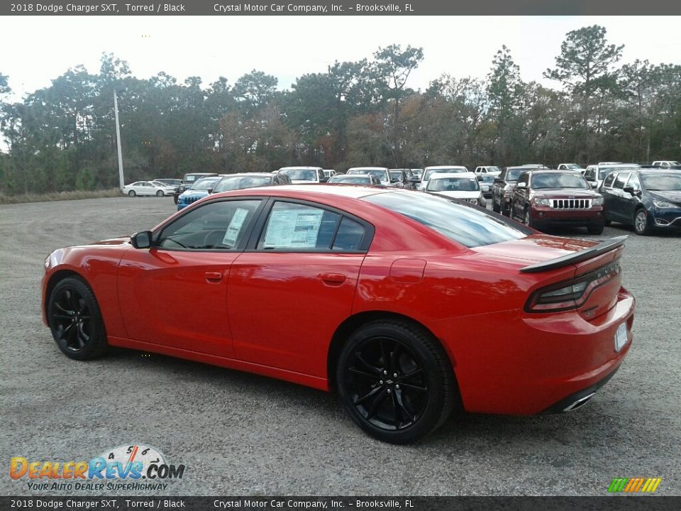 2018 Dodge Charger SXT Torred / Black Photo #3