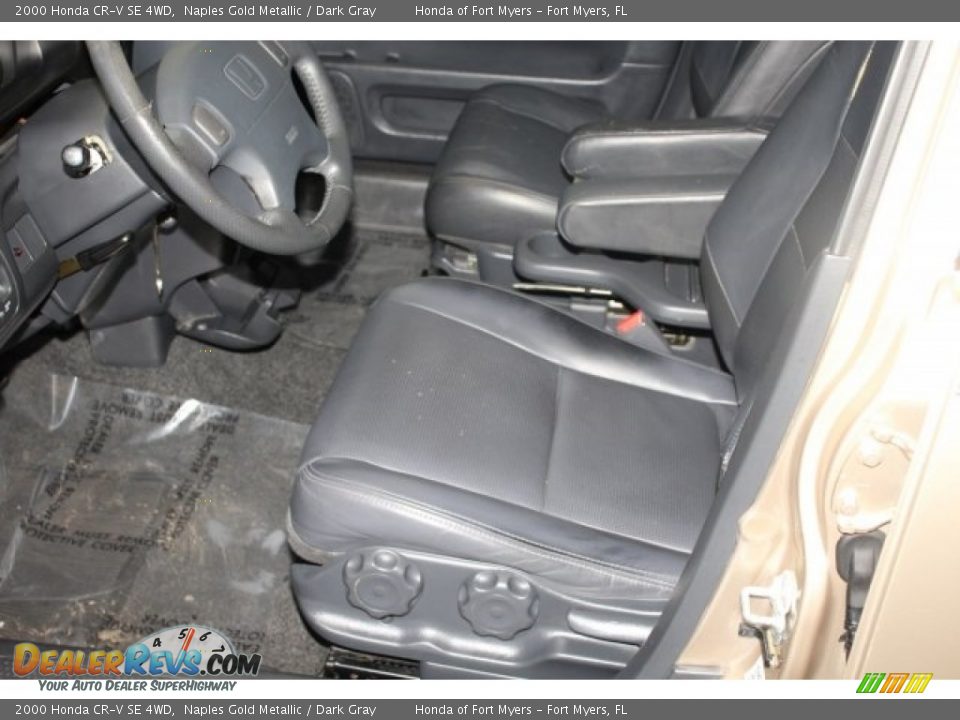 2000 Honda CR-V SE 4WD Naples Gold Metallic / Dark Gray Photo #11