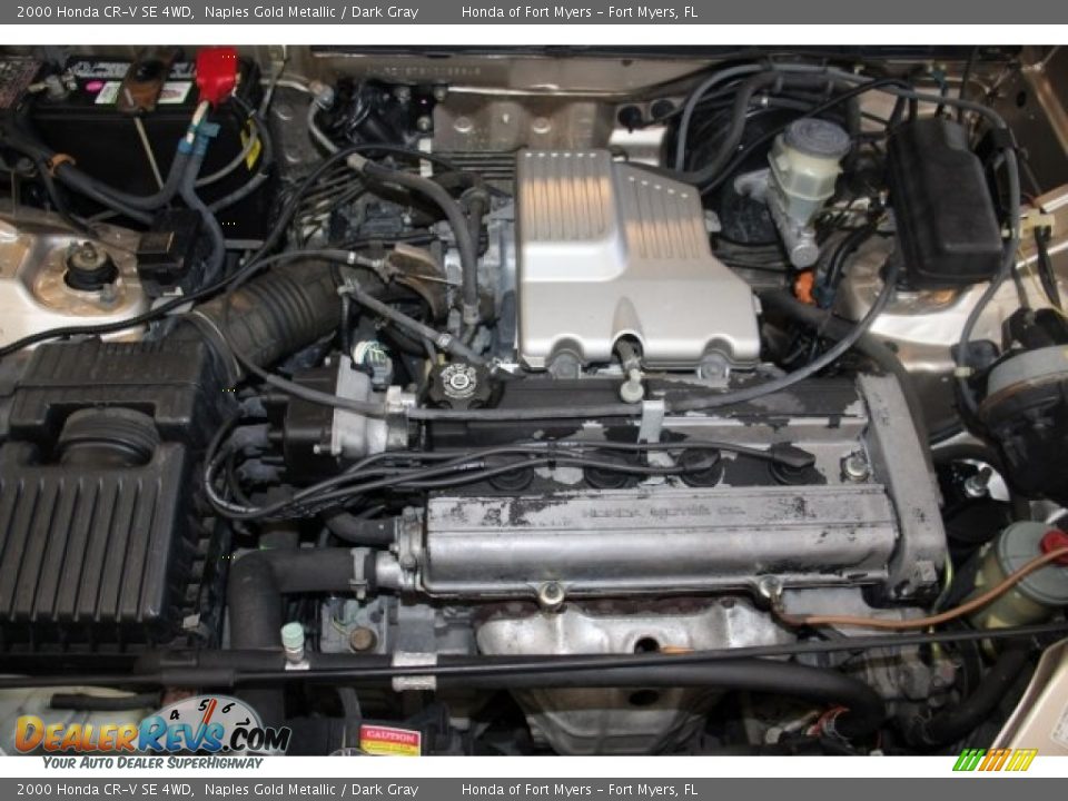 2000 Honda CR-V SE 4WD Naples Gold Metallic / Dark Gray Photo #26