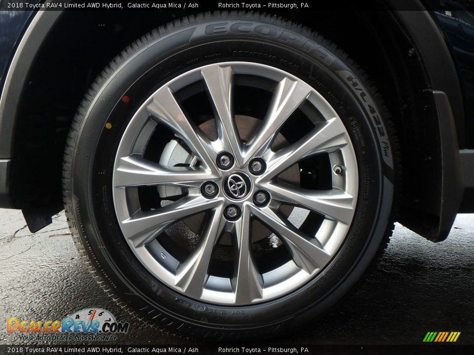 2018 Toyota RAV4 Limited AWD Hybrid Wheel Photo #5
