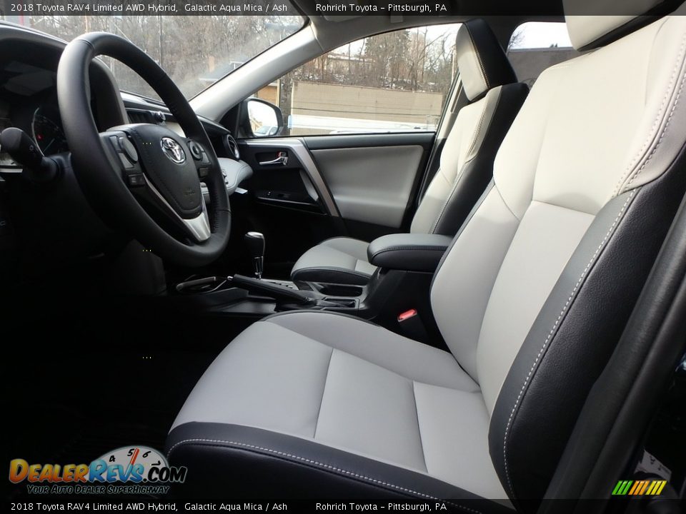 Front Seat of 2018 Toyota RAV4 Limited AWD Hybrid Photo #6