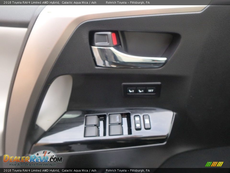 Controls of 2018 Toyota RAV4 Limited AWD Hybrid Photo #9