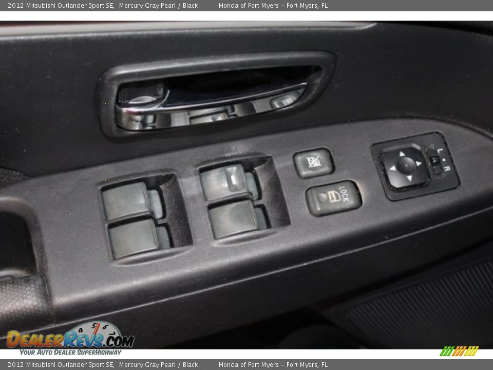 2012 Mitsubishi Outlander Sport SE Mercury Gray Pearl / Black Photo #13