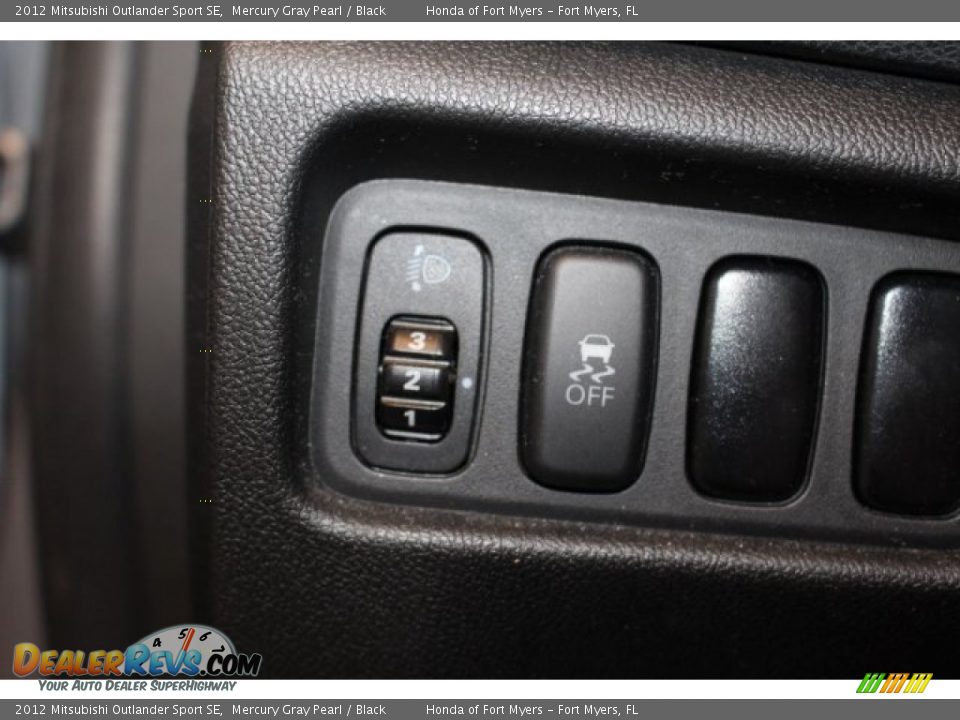 2012 Mitsubishi Outlander Sport SE Mercury Gray Pearl / Black Photo #16