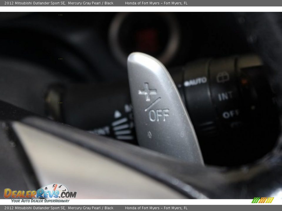 2012 Mitsubishi Outlander Sport SE Mercury Gray Pearl / Black Photo #19