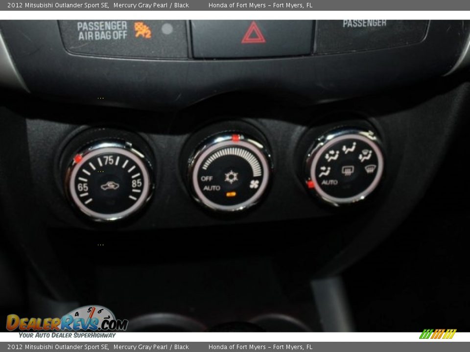 2012 Mitsubishi Outlander Sport SE Mercury Gray Pearl / Black Photo #25
