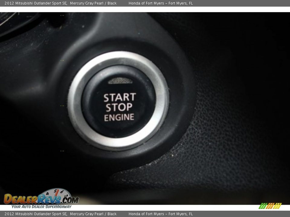 2012 Mitsubishi Outlander Sport SE Mercury Gray Pearl / Black Photo #27