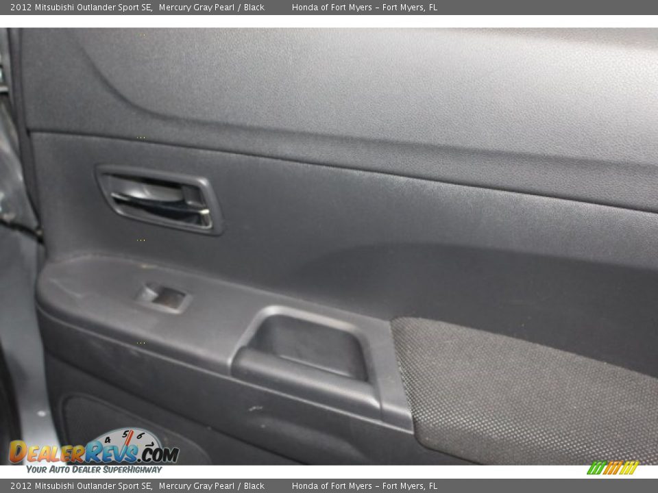 2012 Mitsubishi Outlander Sport SE Mercury Gray Pearl / Black Photo #33