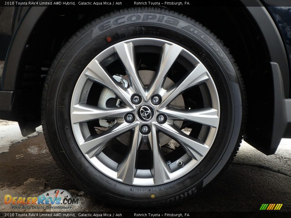 2018 Toyota RAV4 Limited AWD Hybrid Wheel Photo #5