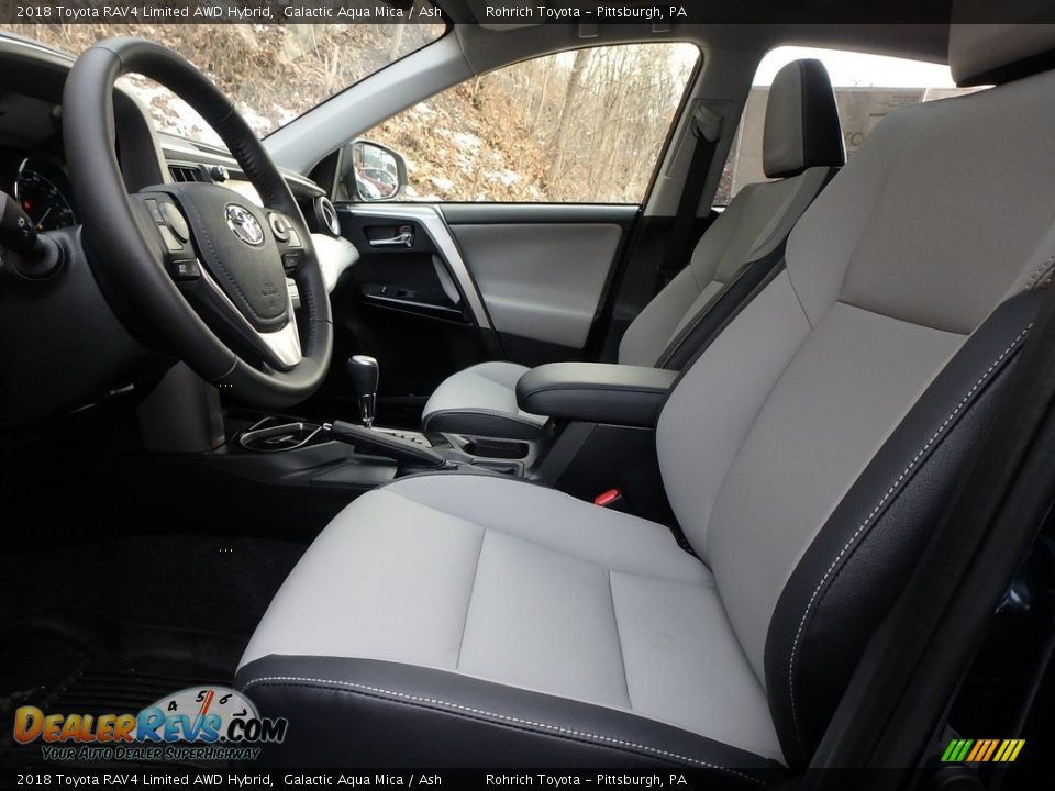 Front Seat of 2018 Toyota RAV4 Limited AWD Hybrid Photo #6