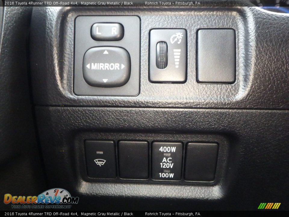 2018 Toyota 4Runner TRD Off-Road 4x4 Magnetic Gray Metallic / Black Photo #14
