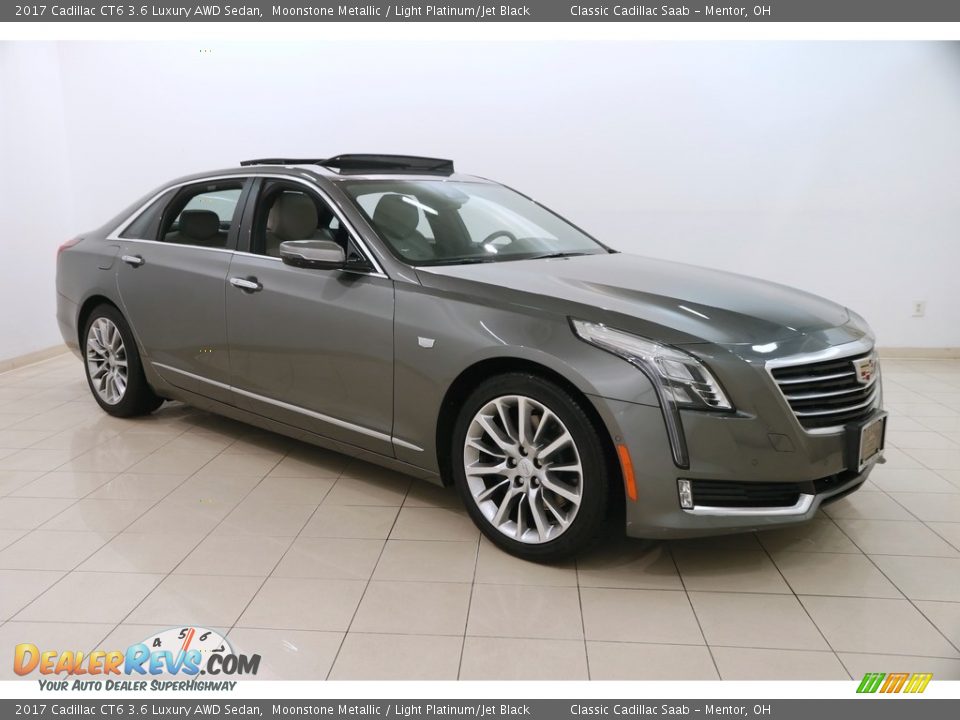 2017 Cadillac CT6 3.6 Luxury AWD Sedan Moonstone Metallic / Light Platinum/Jet Black Photo #1