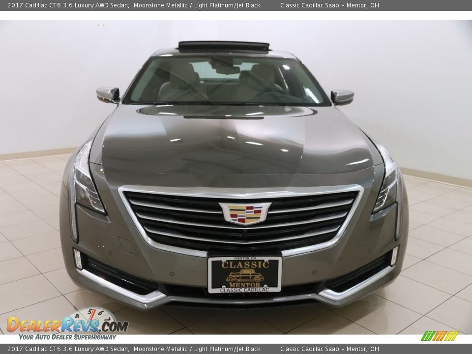 2017 Cadillac CT6 3.6 Luxury AWD Sedan Moonstone Metallic / Light Platinum/Jet Black Photo #2