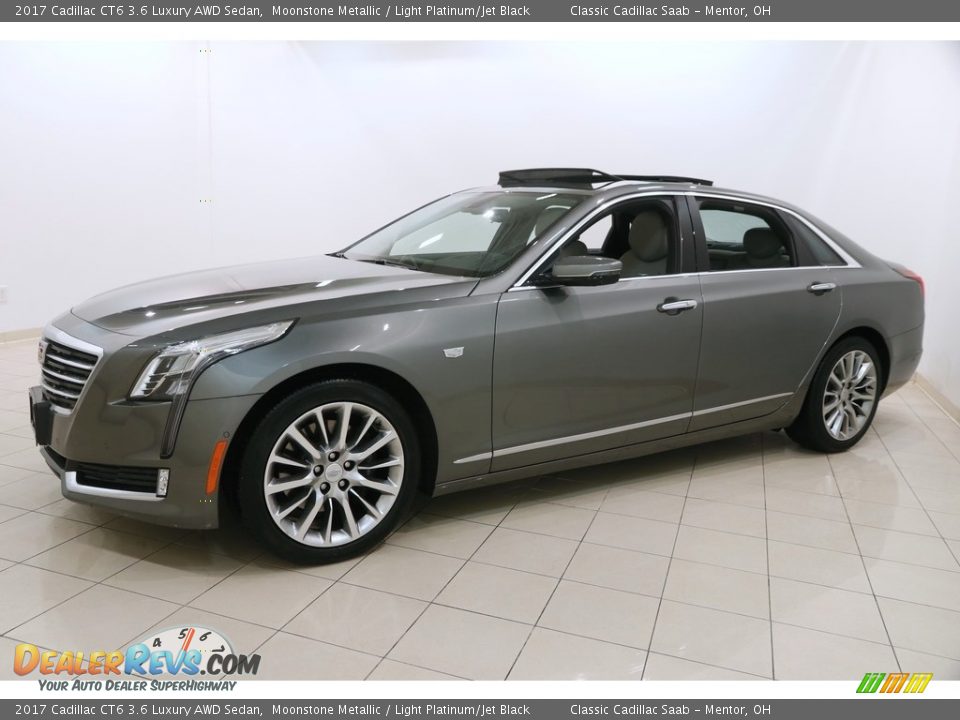 Front 3/4 View of 2017 Cadillac CT6 3.6 Luxury AWD Sedan Photo #3
