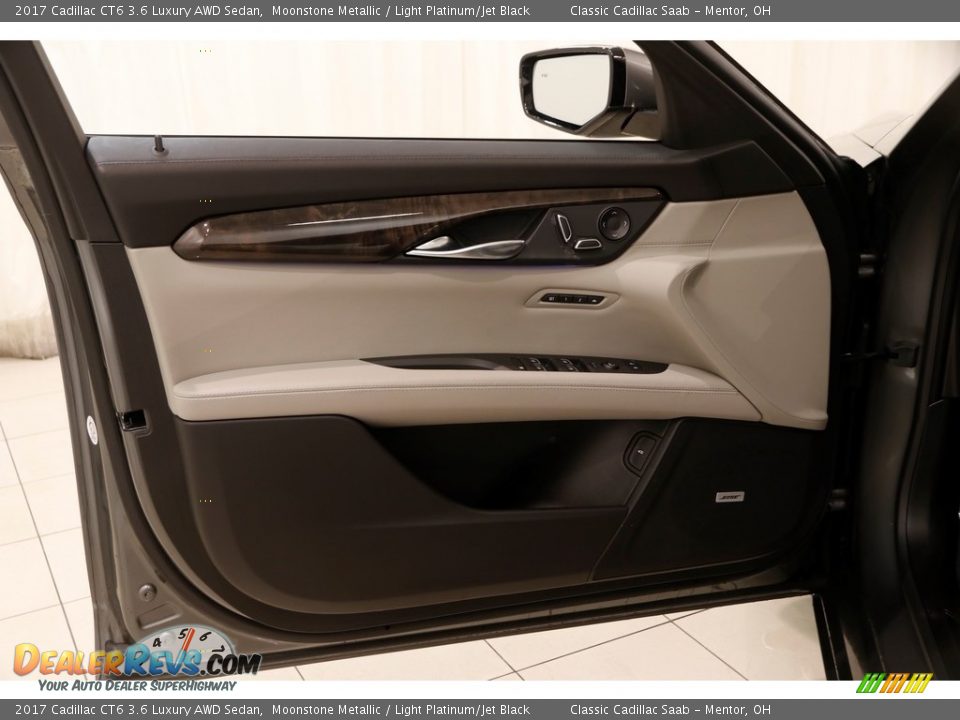 2017 Cadillac CT6 3.6 Luxury AWD Sedan Moonstone Metallic / Light Platinum/Jet Black Photo #4