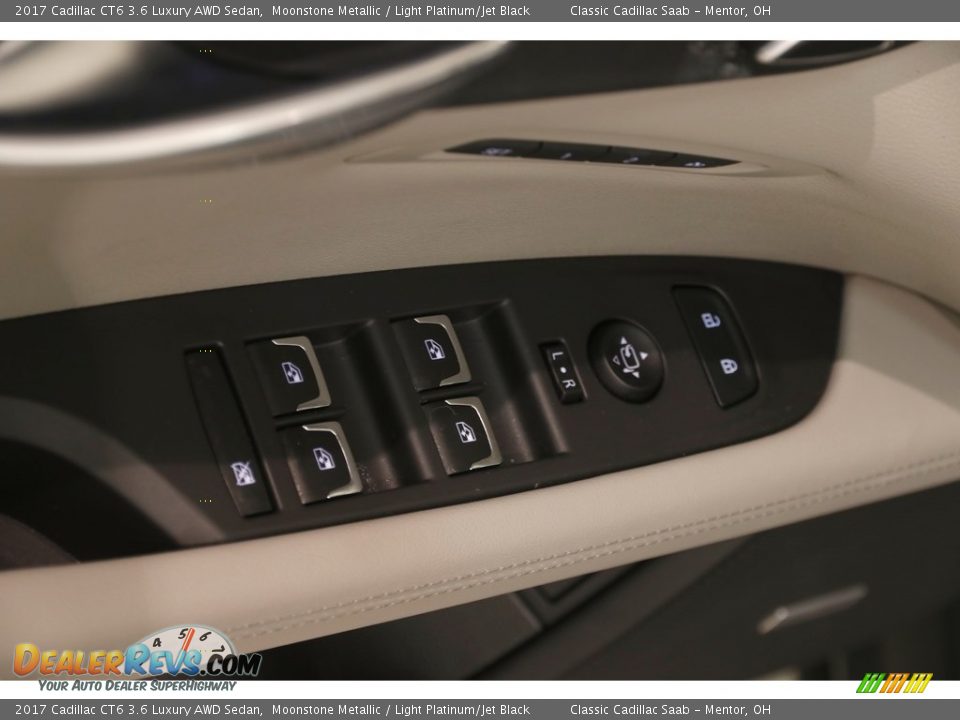 2017 Cadillac CT6 3.6 Luxury AWD Sedan Moonstone Metallic / Light Platinum/Jet Black Photo #5