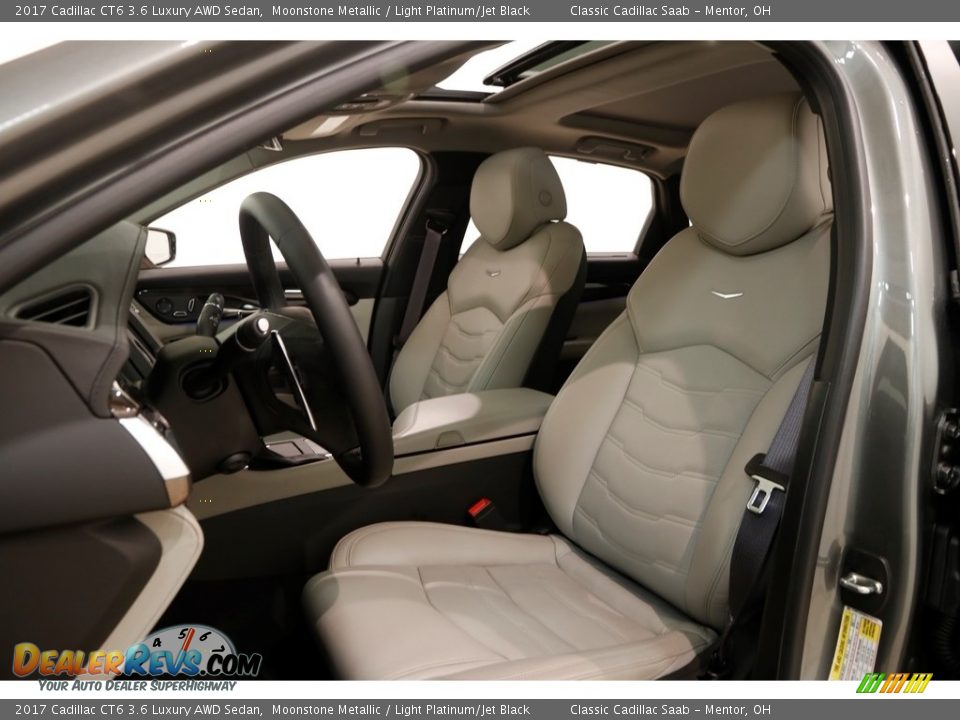 2017 Cadillac CT6 3.6 Luxury AWD Sedan Moonstone Metallic / Light Platinum/Jet Black Photo #6