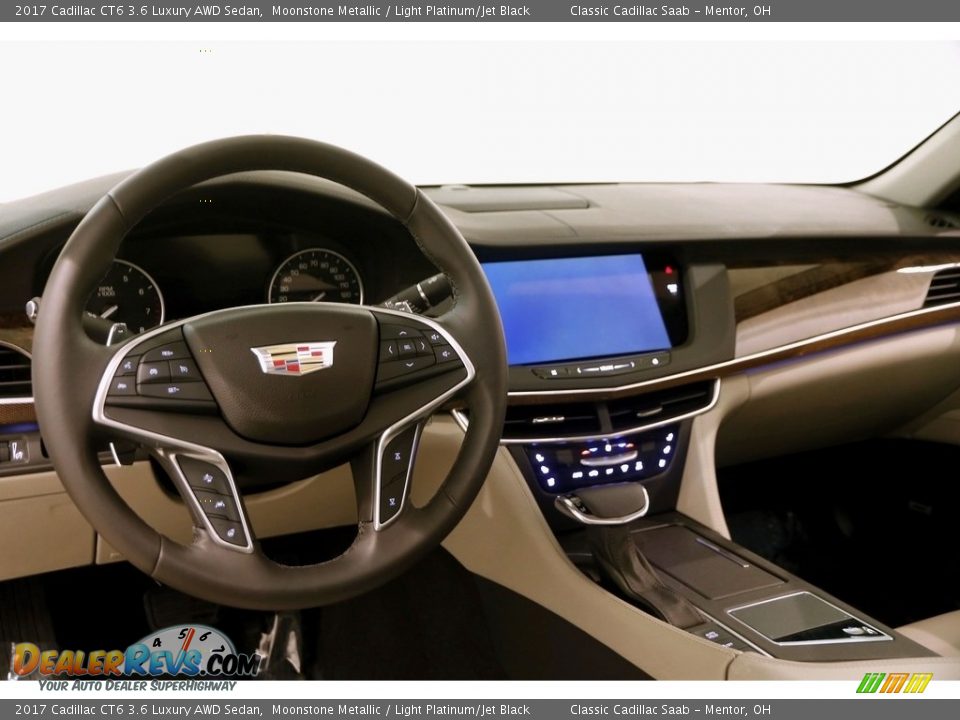 2017 Cadillac CT6 3.6 Luxury AWD Sedan Moonstone Metallic / Light Platinum/Jet Black Photo #7