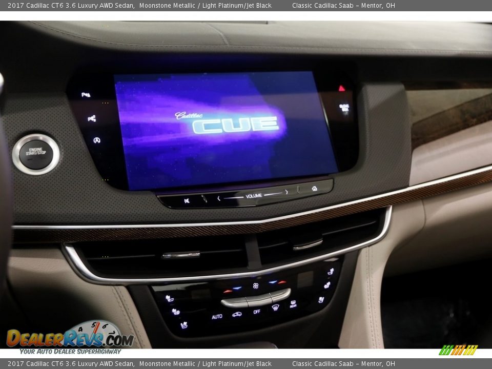2017 Cadillac CT6 3.6 Luxury AWD Sedan Moonstone Metallic / Light Platinum/Jet Black Photo #10