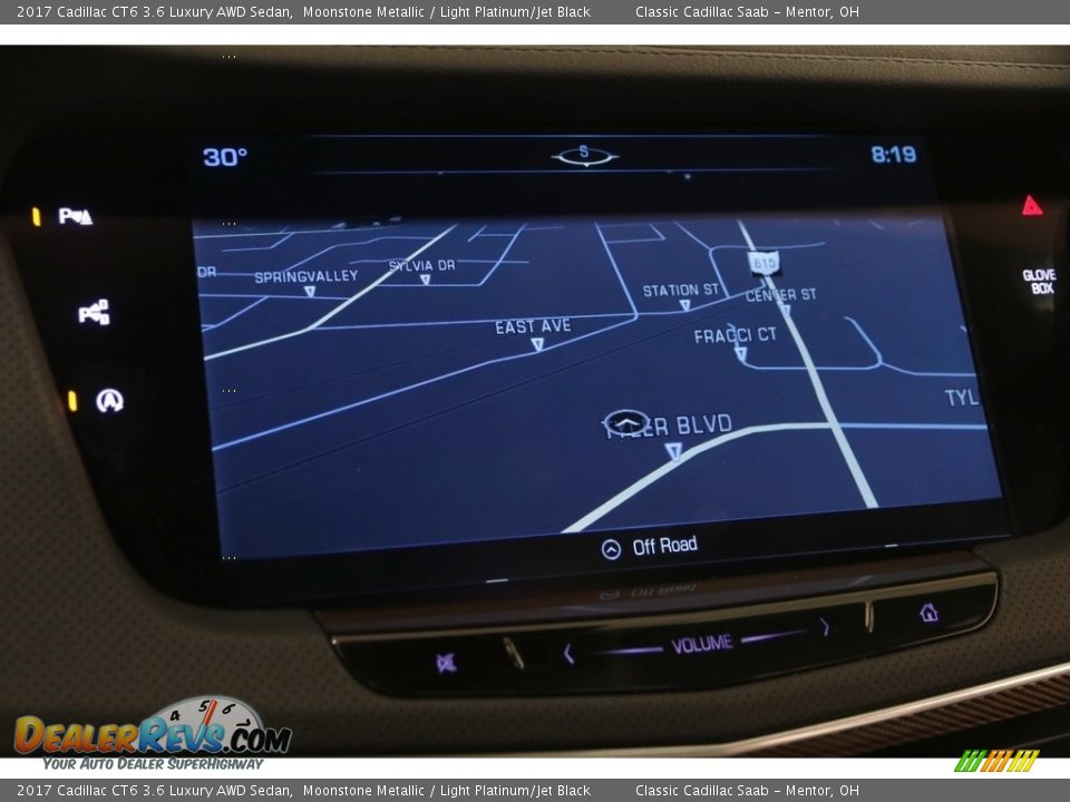 2017 Cadillac CT6 3.6 Luxury AWD Sedan Moonstone Metallic / Light Platinum/Jet Black Photo #11