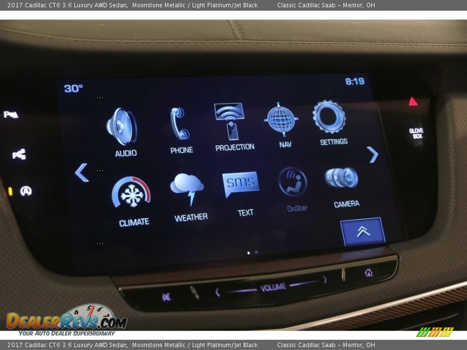 2017 Cadillac CT6 3.6 Luxury AWD Sedan Moonstone Metallic / Light Platinum/Jet Black Photo #12