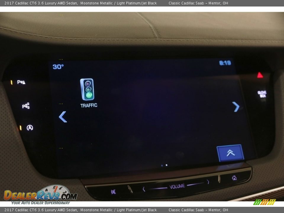 2017 Cadillac CT6 3.6 Luxury AWD Sedan Moonstone Metallic / Light Platinum/Jet Black Photo #13