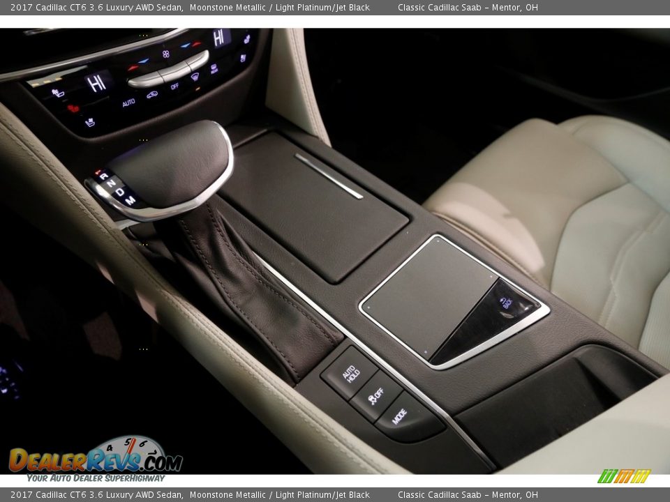 2017 Cadillac CT6 3.6 Luxury AWD Sedan Moonstone Metallic / Light Platinum/Jet Black Photo #17