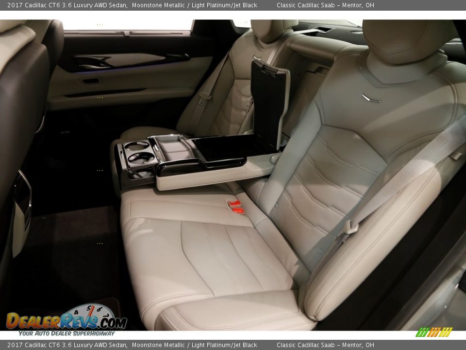 2017 Cadillac CT6 3.6 Luxury AWD Sedan Moonstone Metallic / Light Platinum/Jet Black Photo #28