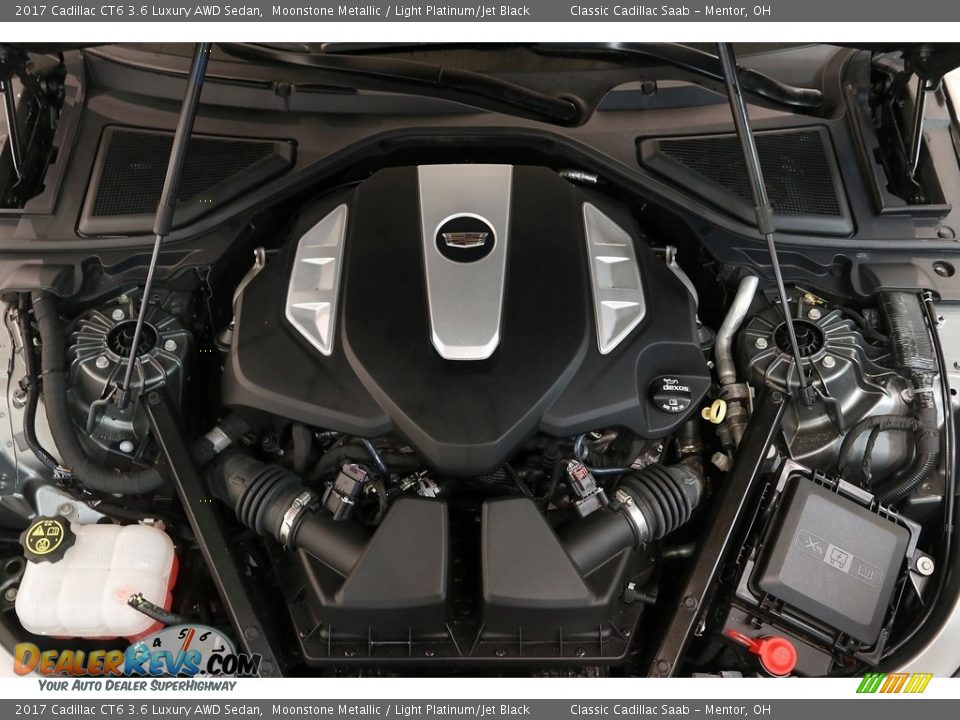2017 Cadillac CT6 3.6 Luxury AWD Sedan Moonstone Metallic / Light Platinum/Jet Black Photo #30