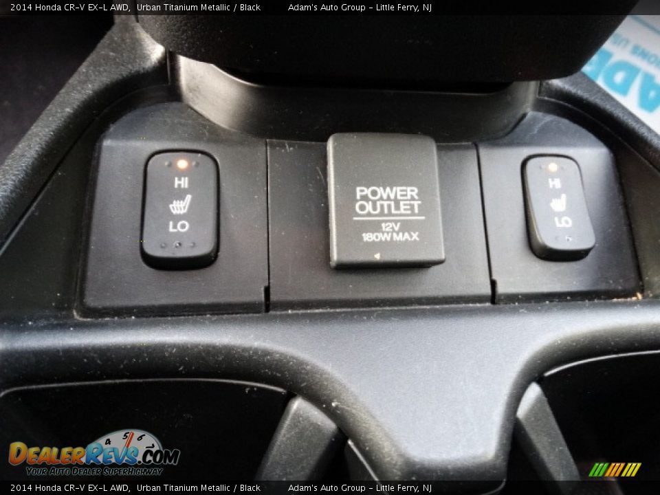 2014 Honda CR-V EX-L AWD Urban Titanium Metallic / Black Photo #18