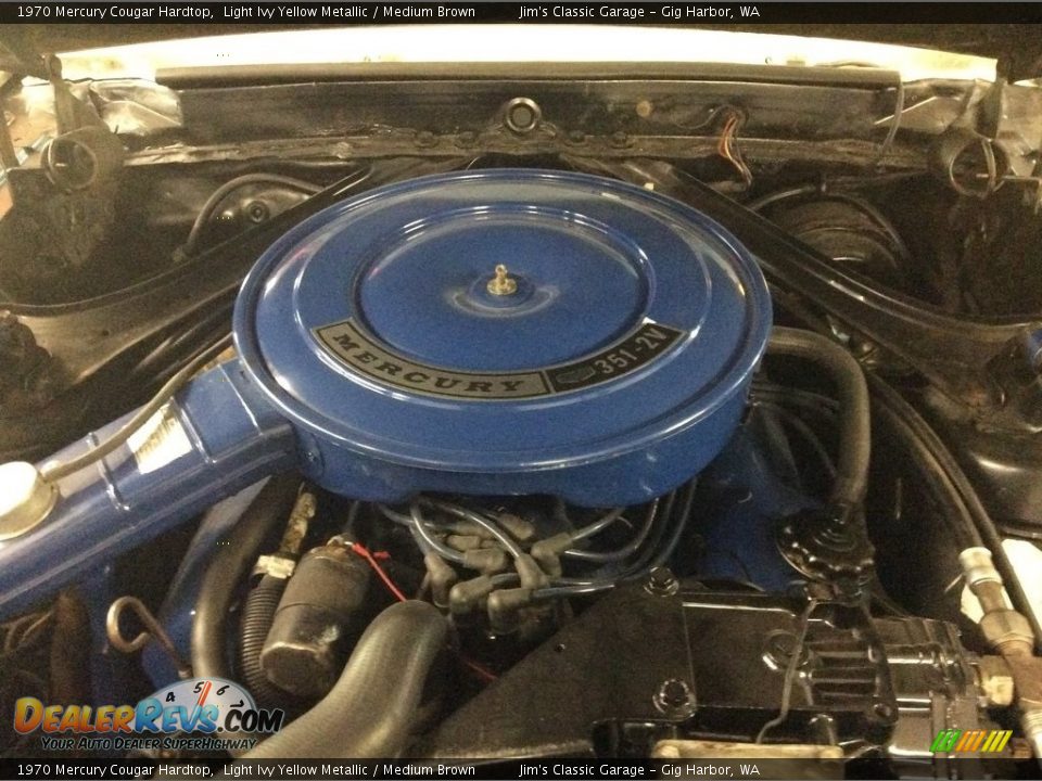 1970 Mercury Cougar Hardtop 351 -2V V8 Engine Photo #12