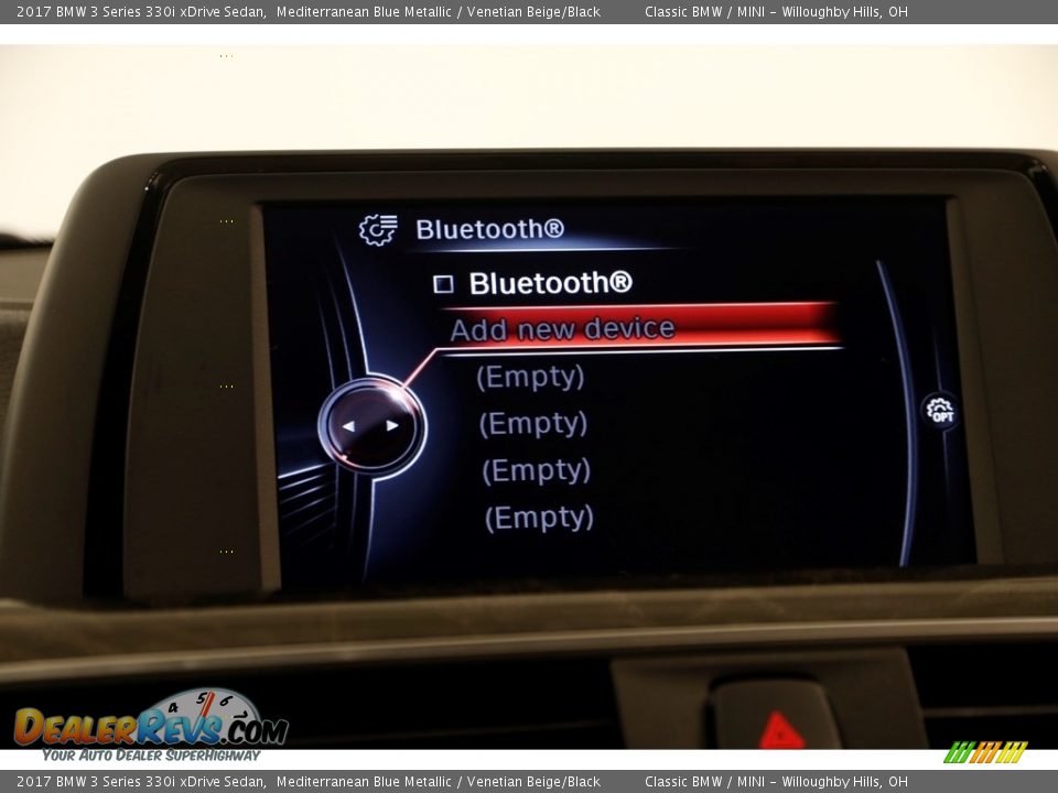 2017 BMW 3 Series 330i xDrive Sedan Mediterranean Blue Metallic / Venetian Beige/Black Photo #13