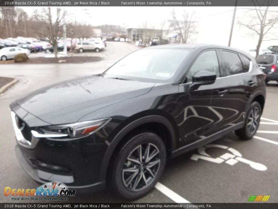 2018 Mazda CX-5 Grand Touring AWD Jet Black Mica / Black Photo #5