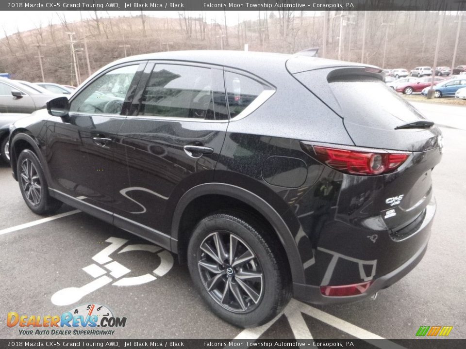 2018 Mazda CX-5 Grand Touring AWD Jet Black Mica / Black Photo #6