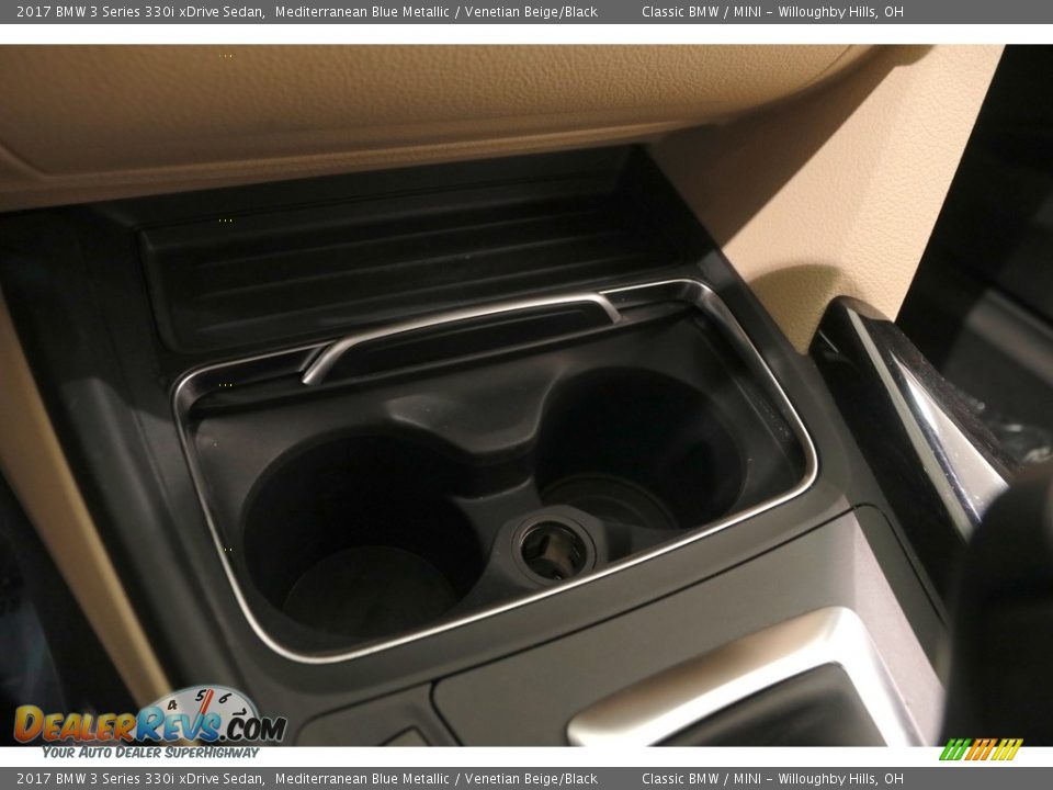 2017 BMW 3 Series 330i xDrive Sedan Mediterranean Blue Metallic / Venetian Beige/Black Photo #20
