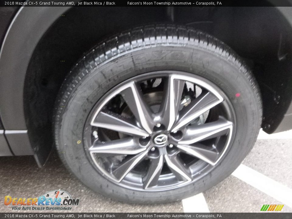2018 Mazda CX-5 Grand Touring AWD Jet Black Mica / Black Photo #7