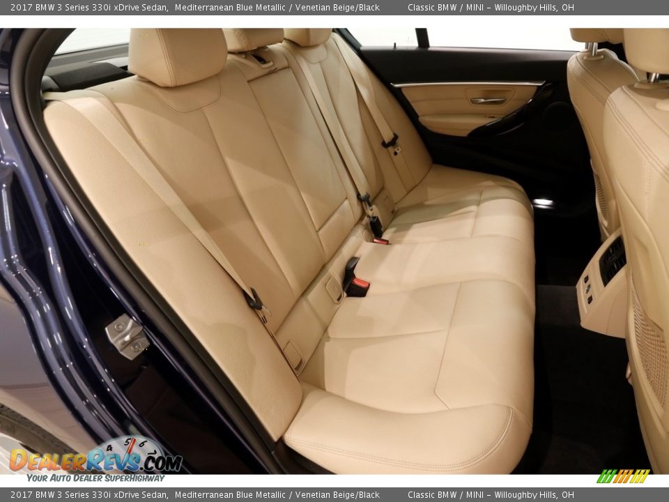 2017 BMW 3 Series 330i xDrive Sedan Mediterranean Blue Metallic / Venetian Beige/Black Photo #22
