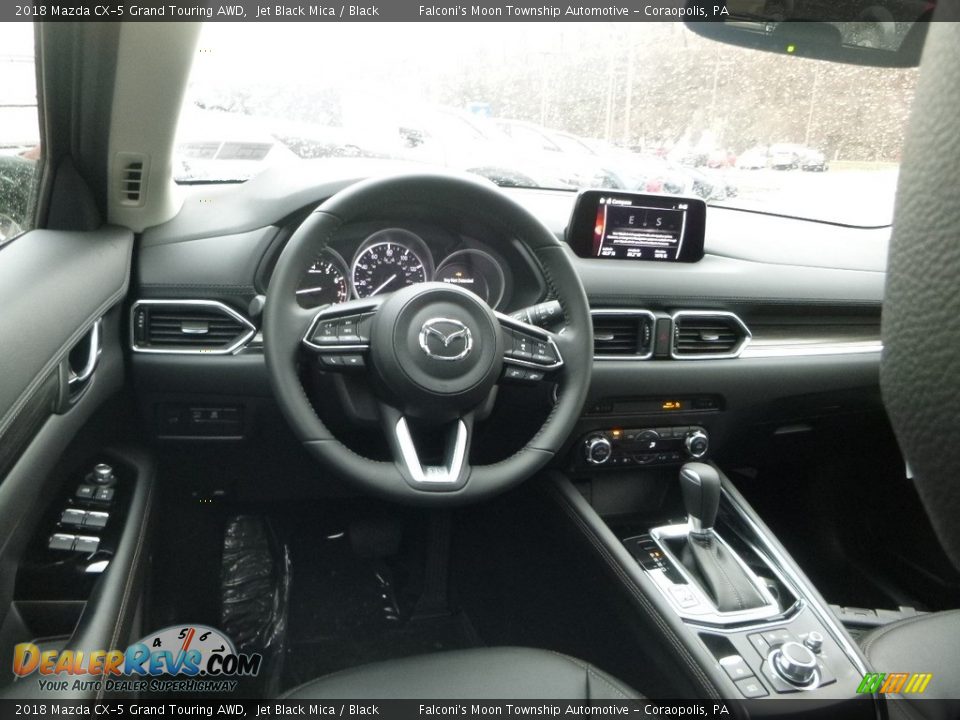 2018 Mazda CX-5 Grand Touring AWD Jet Black Mica / Black Photo #9