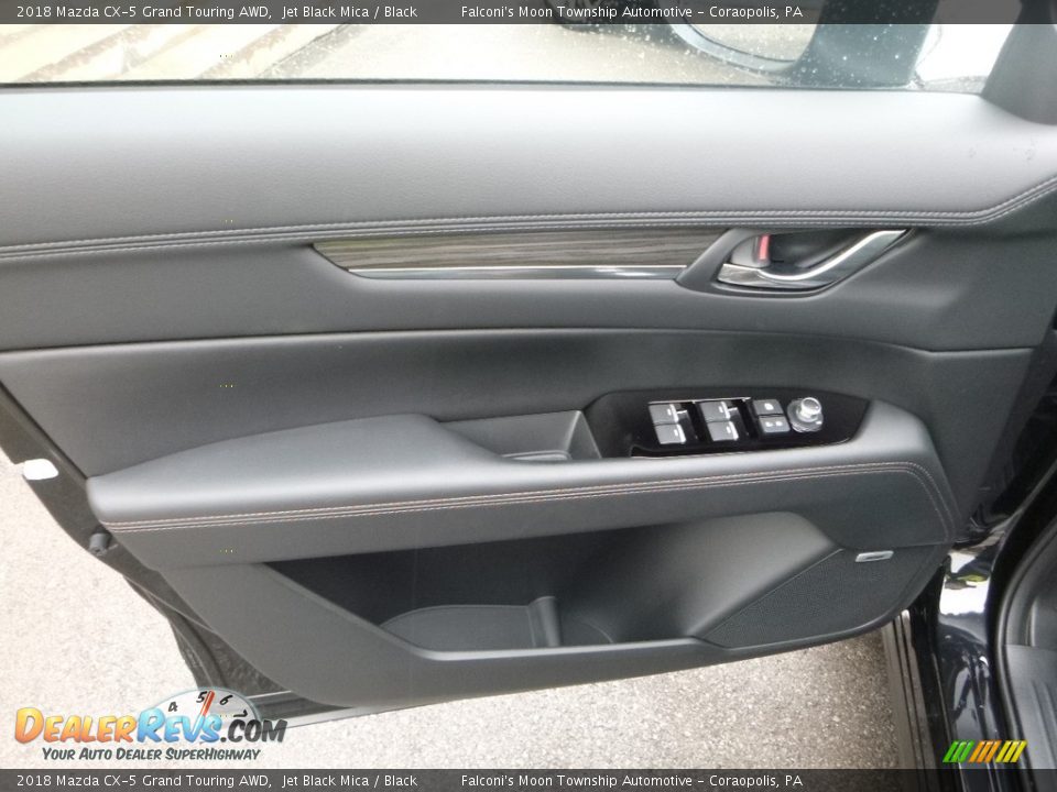 2018 Mazda CX-5 Grand Touring AWD Jet Black Mica / Black Photo #10