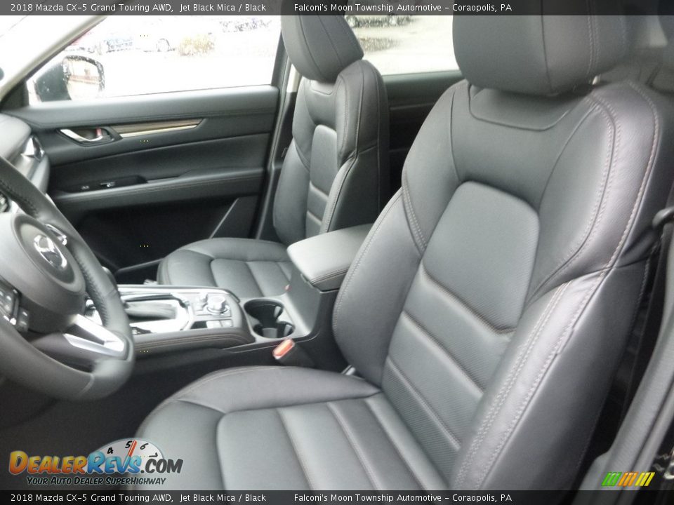 2018 Mazda CX-5 Grand Touring AWD Jet Black Mica / Black Photo #11