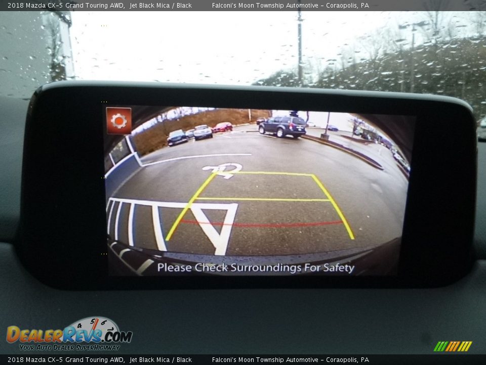 2018 Mazda CX-5 Grand Touring AWD Jet Black Mica / Black Photo #15